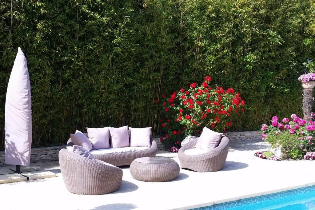 Studio Dans Villa De Charme, Piscine, Proche Plage Cassis Exterior photo