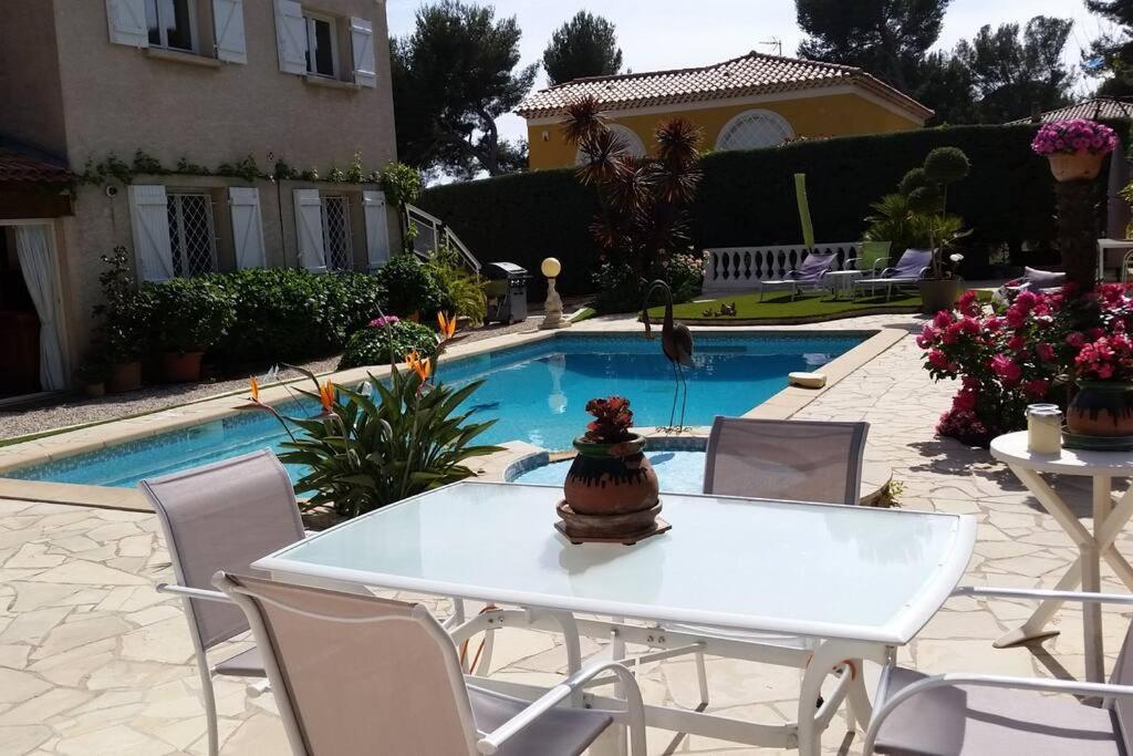 Studio Dans Villa De Charme, Piscine, Proche Plage Cassis Exterior photo